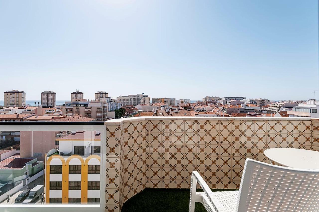 Lovely Lisboa Costa Da Caparica Seaview Apartment Екстериор снимка